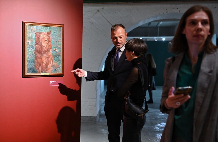 Выставка "#ПетровВодкинЛомакина. Стихия Крым" открылась в Российской галерее искусств 12 фото