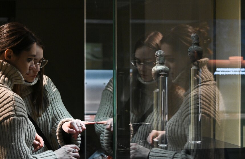 Пушкинский музей представил проект "Шлиман. Троя рядом" 17 фото