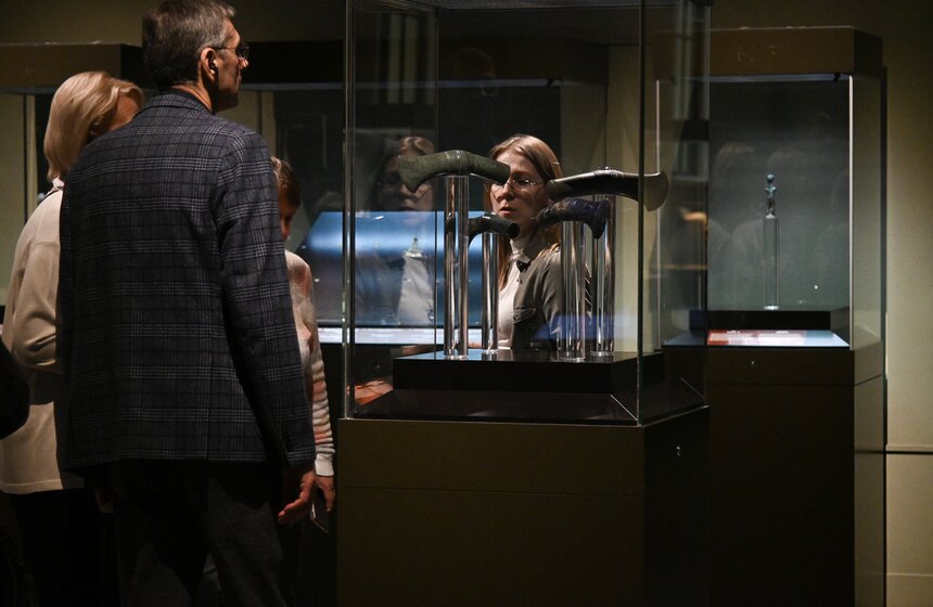 Пушкинский музей представил проект "Шлиман. Троя рядом" 12 фото