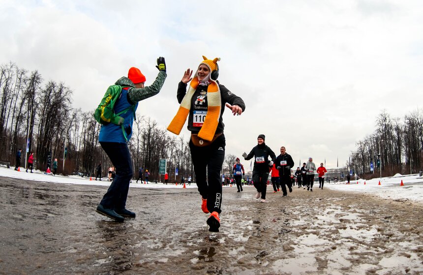 Зимний день Московского спорта завершился в олимпийском комплексе "Лужники" 14 фото