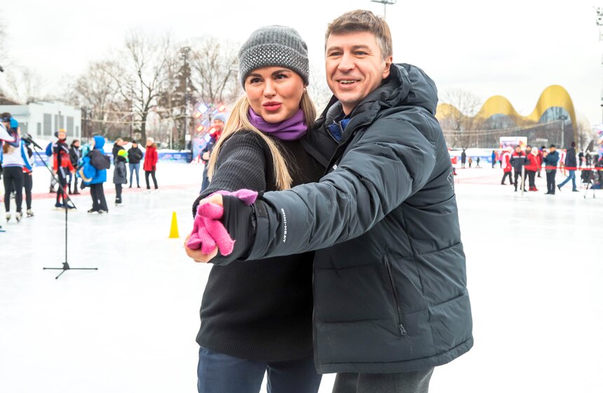 Зимний день Московского спорта завершился в олимпийском комплексе "Лужники" 7 фото