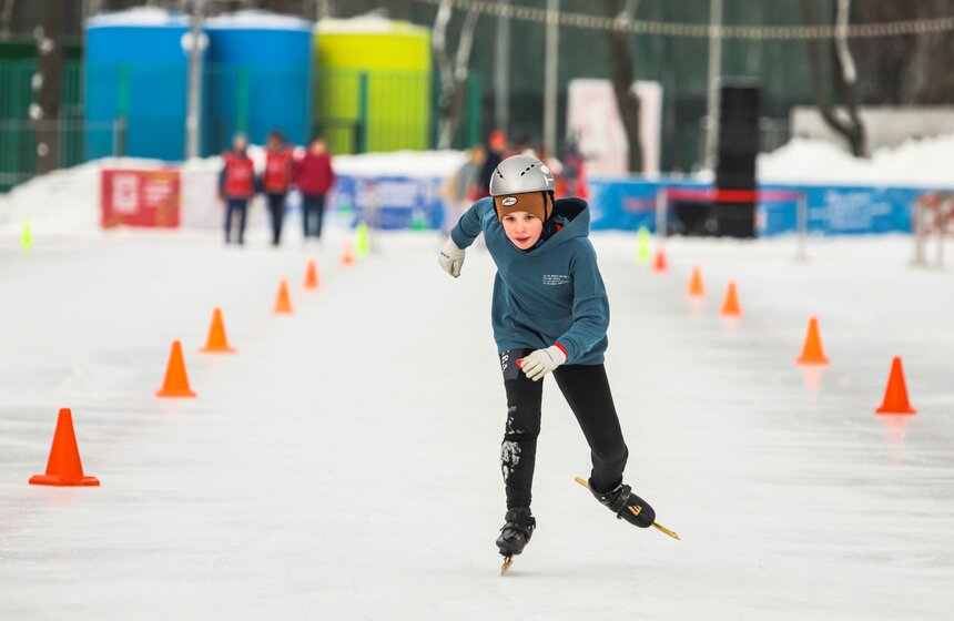 Зимний день Московского спорта завершился в олимпийском комплексе "Лужники" 2 фото