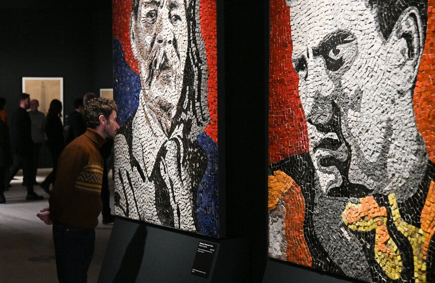 К 100-летию СССР в "Манеже" открыли выставку о советских домах культуры 18 фото