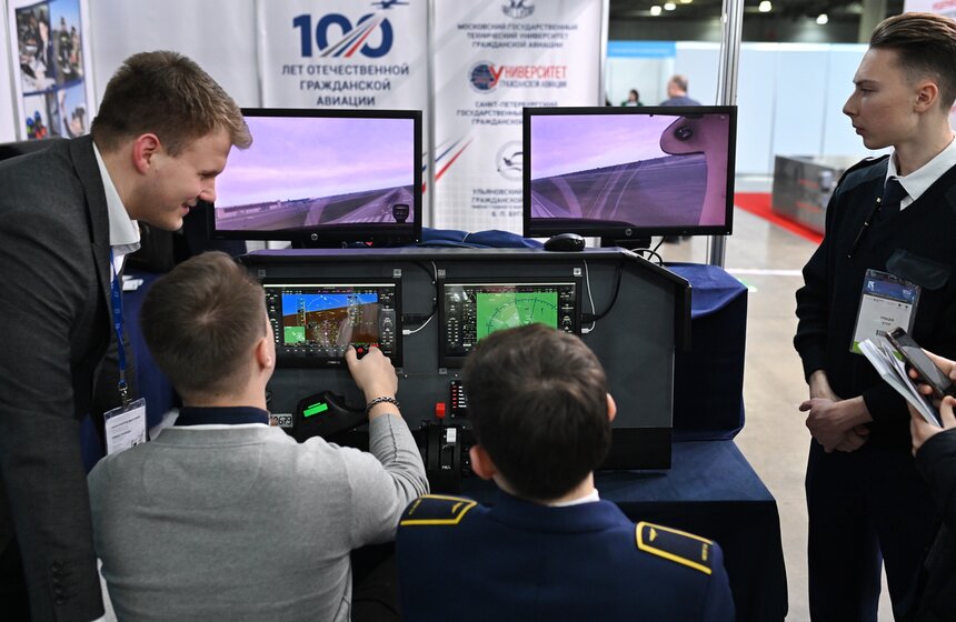 Национальная выставка инфраструктуры гражданской авиации NAIS состоялась в "Крокус Экспо" 18 фото