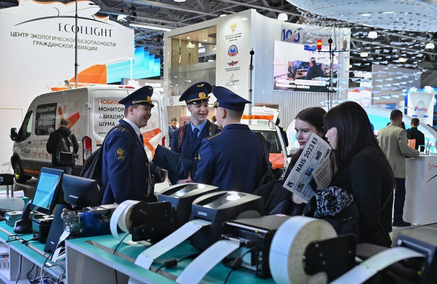 Национальная выставка инфраструктуры гражданской авиации NAIS состоялась в "Крокус Экспо" 22 фото