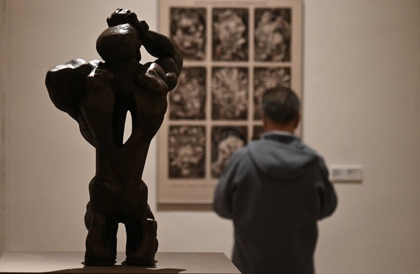 Выставка "Диалог во времени и пространстве" открылась в Москве 15 фото