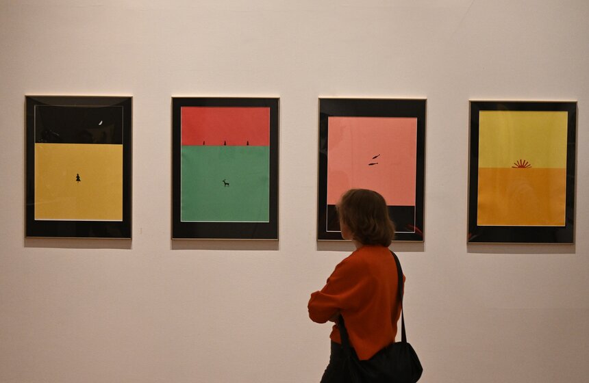 Выставка "Диалог во времени и пространстве" открылась в Москве 16 фото