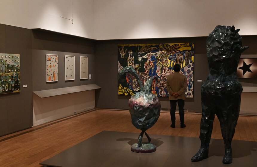 Выставка "Диалог во времени и пространстве" открылась в Москве 13 фото