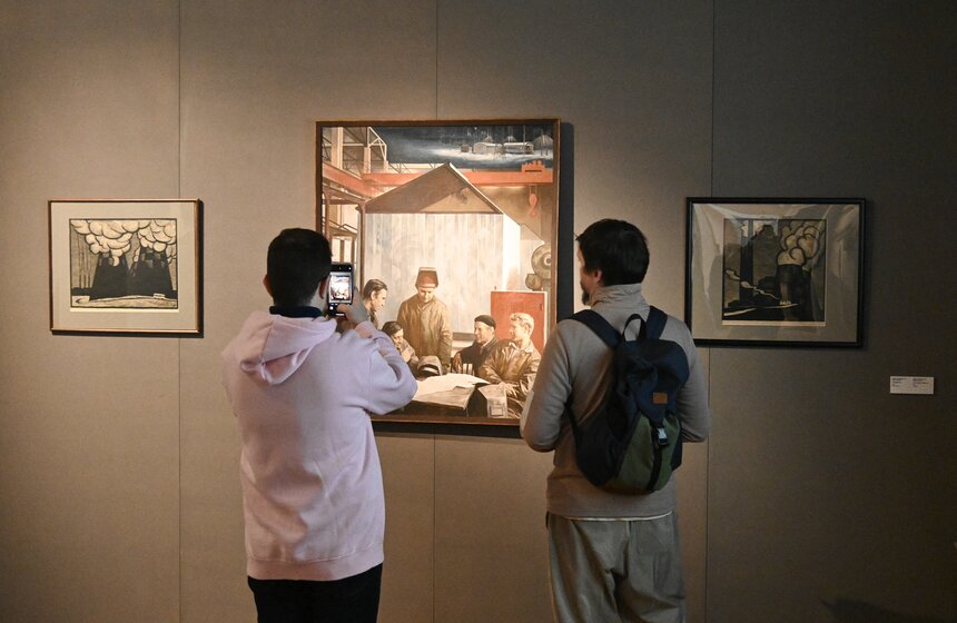 Выставка "Диалог во времени и пространстве" открылась в Москве 2 фото