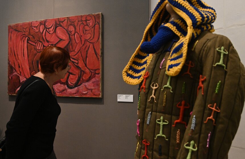 Выставка "Диалог во времени и пространстве" открылась в Москве 6 фото