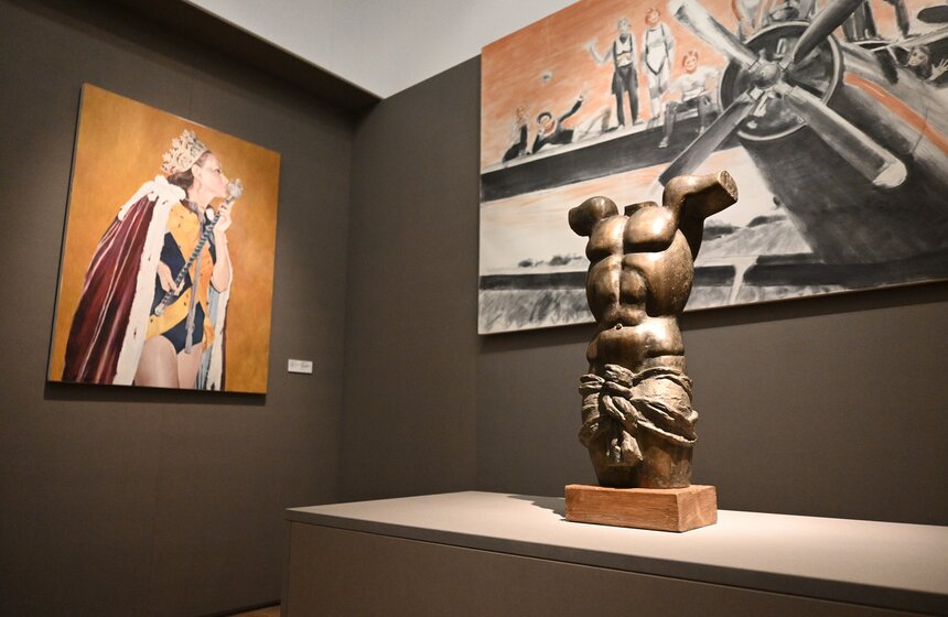 Выставка "Диалог во времени и пространстве" открылась в Москве 5 фото