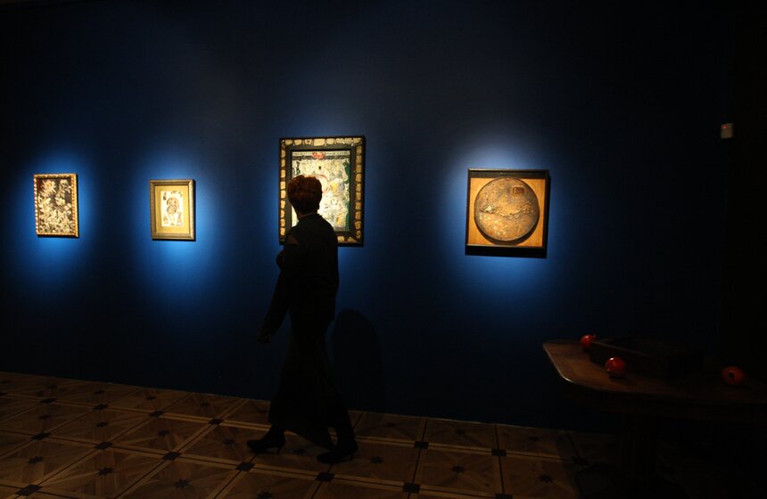 На "Солянке" открылась выставка к 90-летию Сергея Параджанова 15 фото