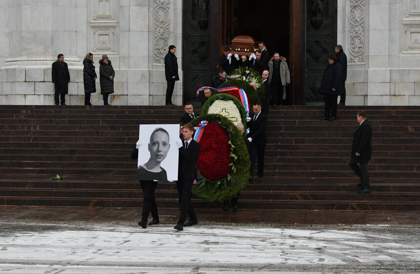 Церемония прощания с Инной Чуриковой завершилась в столице 37 фото