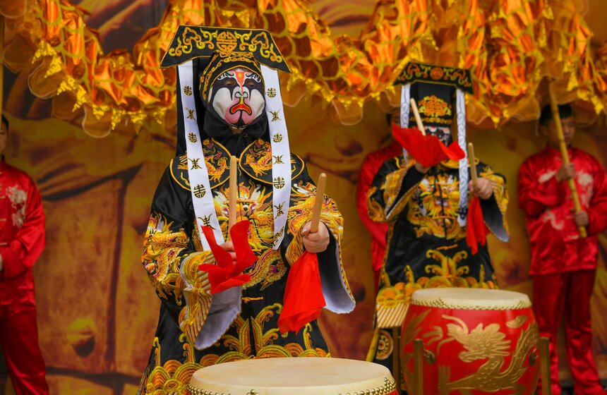 Китайский Новый год отметили на ВДНХ 11 фото