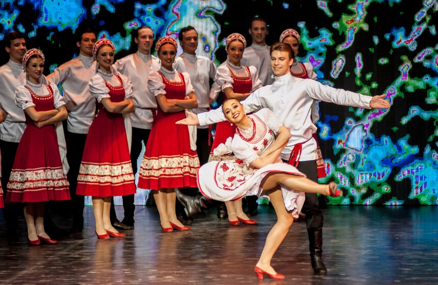 Ансамбль народного танца Игоря Моисеева отметил 77-летие 1 фото