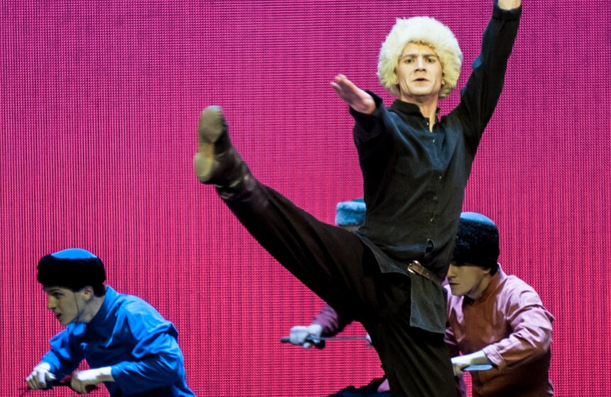 Ансамбль народного танца Игоря Моисеева отметил 77-летие 20 фото