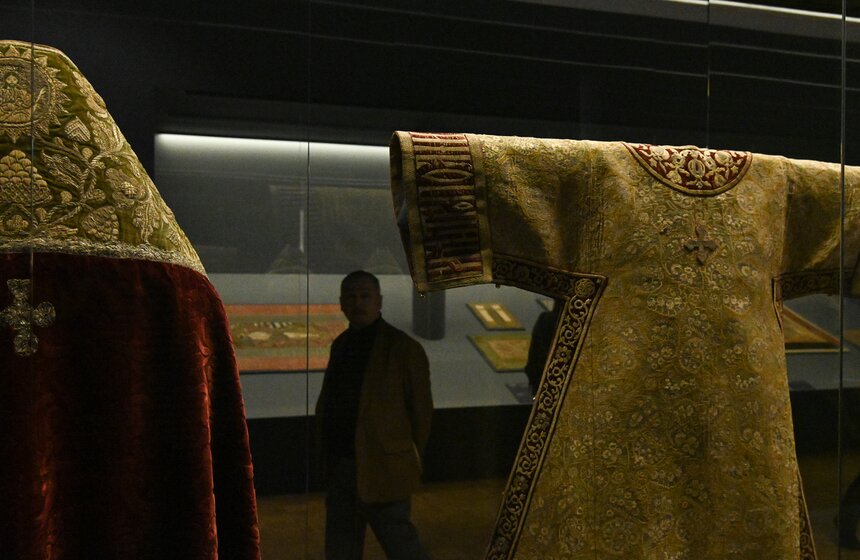 Выставка "Великое княжество. Сокровища Владимиро-Суздальской земли" открылась в Москве 23 фото