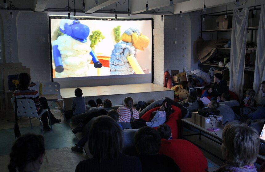 В музее Москвы прошел мастер-класс по песочной анимации 15 фото