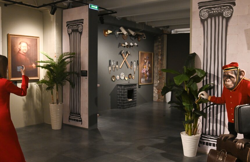 Выставка "Найти Бэнкси" вновь открылась на ВДНХ 3 фото