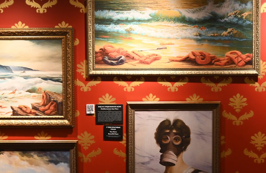 Выставка "Найти Бэнкси" вновь открылась на ВДНХ 17 фото