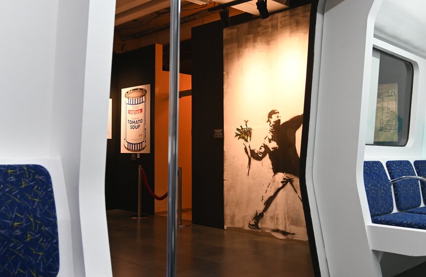 Выставка "Найти Бэнкси" вновь открылась на ВДНХ 21 фото