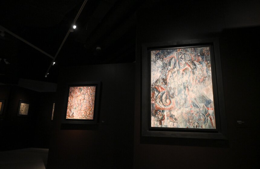 Выставка "Павел Филонов. Художник мирового расцвета" открылась в парке "Зарядье" 6 фото