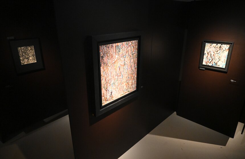 Выставка "Павел Филонов. Художник мирового расцвета" открылась в парке "Зарядье" 13 фото