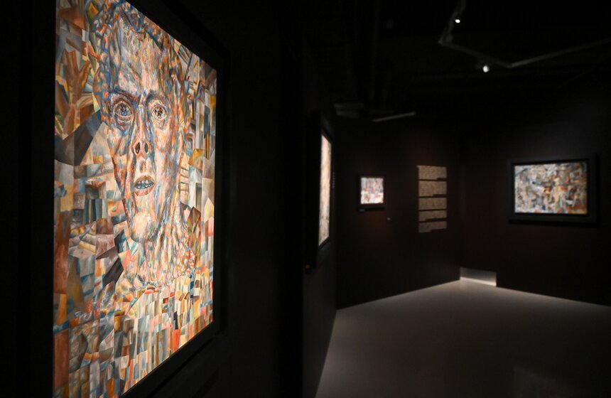 Выставка "Павел Филонов. Художник мирового расцвета" открылась в парке "Зарядье" 9 фото