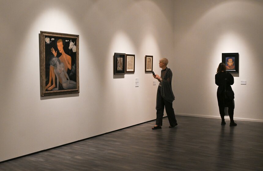 Выставка "Мария Васильева. Возвращение домой" открылась в Москве 18 фото