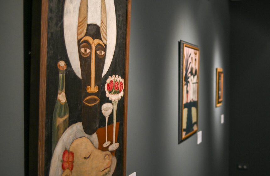 Выставка "Мария Васильева. Возвращение домой" открылась в Москве 16 фото