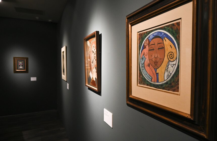 Выставка "Мария Васильева. Возвращение домой" открылась в Москве 9 фото