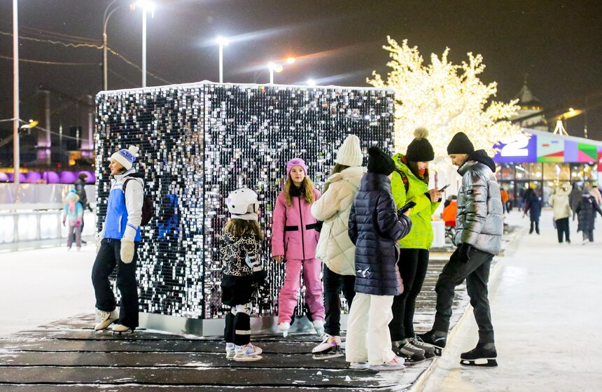 Каток в Парке Горького открылся 24 ноября в Москве 22 фото