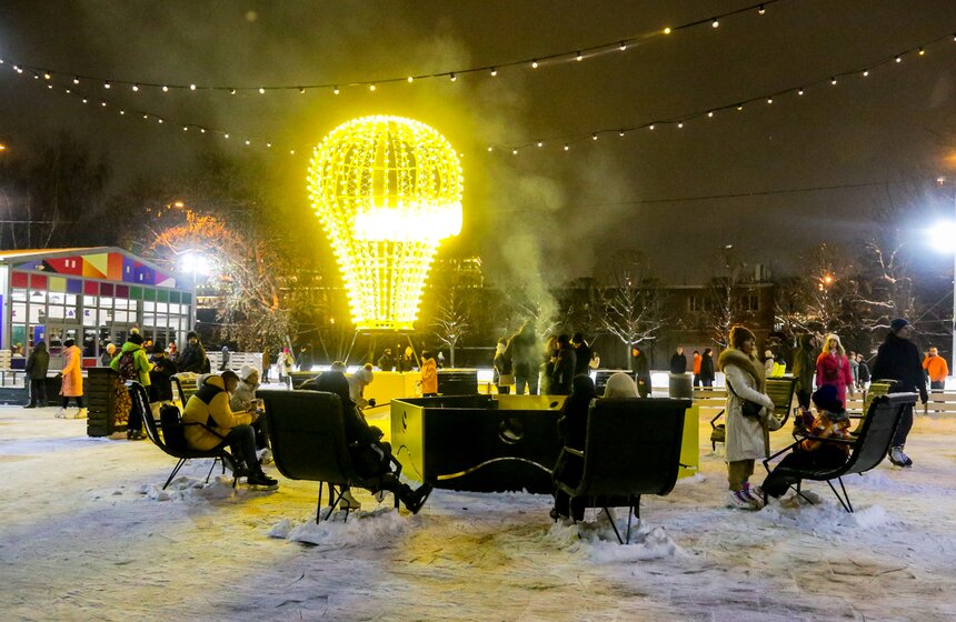 Каток в Парке Горького открылся 24 ноября в Москве 19 фото