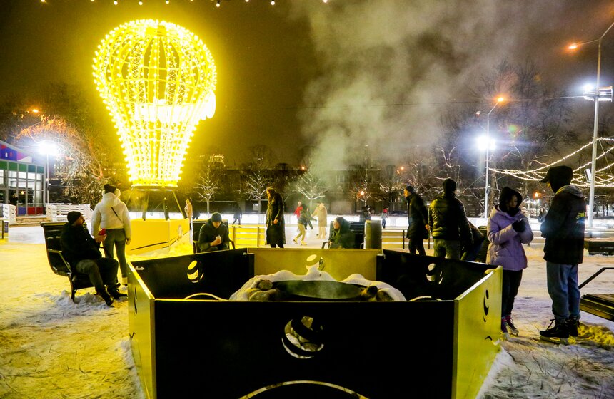 Каток в Парке Горького открылся 24 ноября в Москве 11 фото