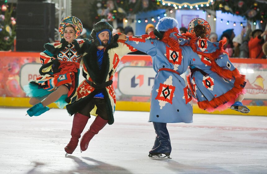 ГУМ-Каток открыли на Красной площади в столице 1 фото