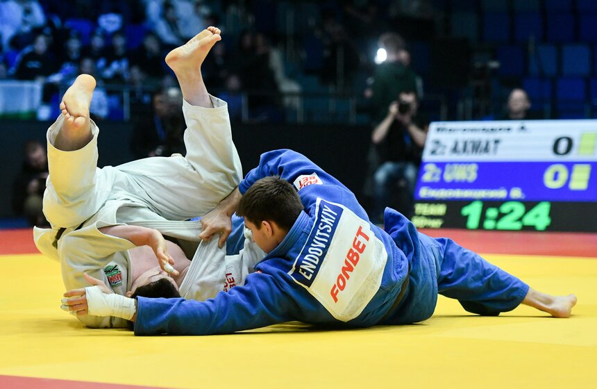 Финал Континентальной лиги дзюдо состоялся 2 декабря в "Лужниках" 18 фото