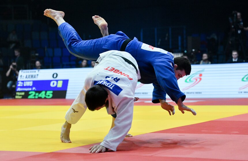 Финал Континентальной лиги дзюдо состоялся 2 декабря в "Лужниках" 16 фото