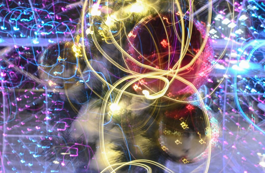 Почти 5 тыс световых конструкций украсили Москву к Новому году 5 фото