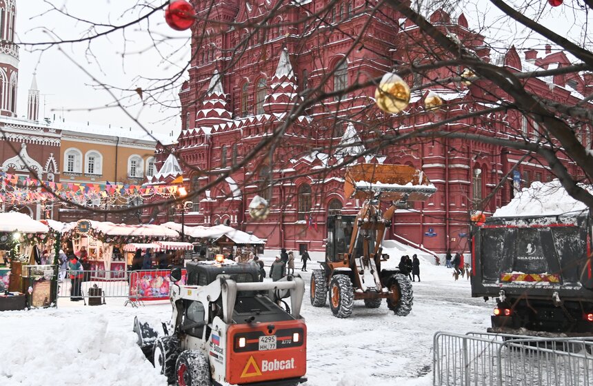 Работа коммунальных служб в Москве скорректирована из-за количества осадков 2 фото