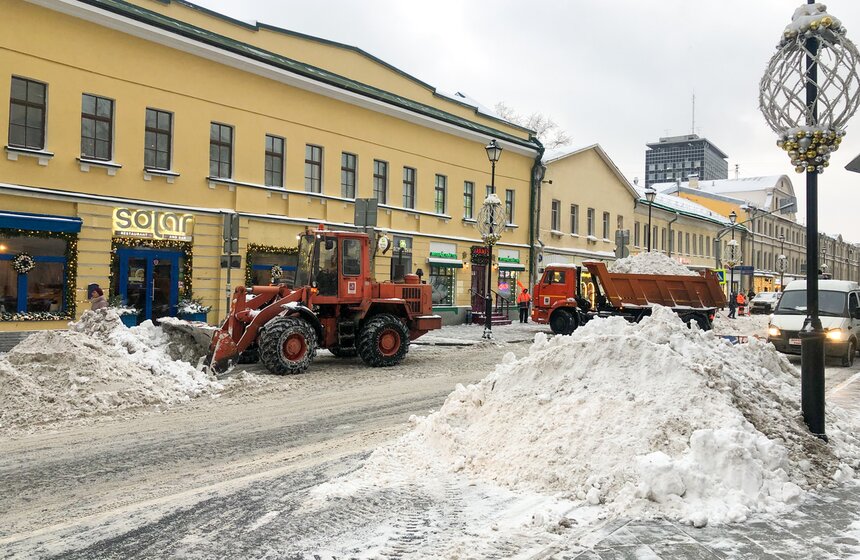 Работа коммунальных служб в Москве скорректирована из-за количества осадков 22 фото