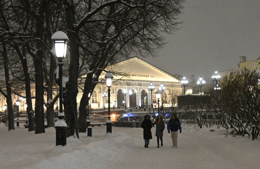 Сильнейший за 145 лет снегопад накрыл столицу 23 фото