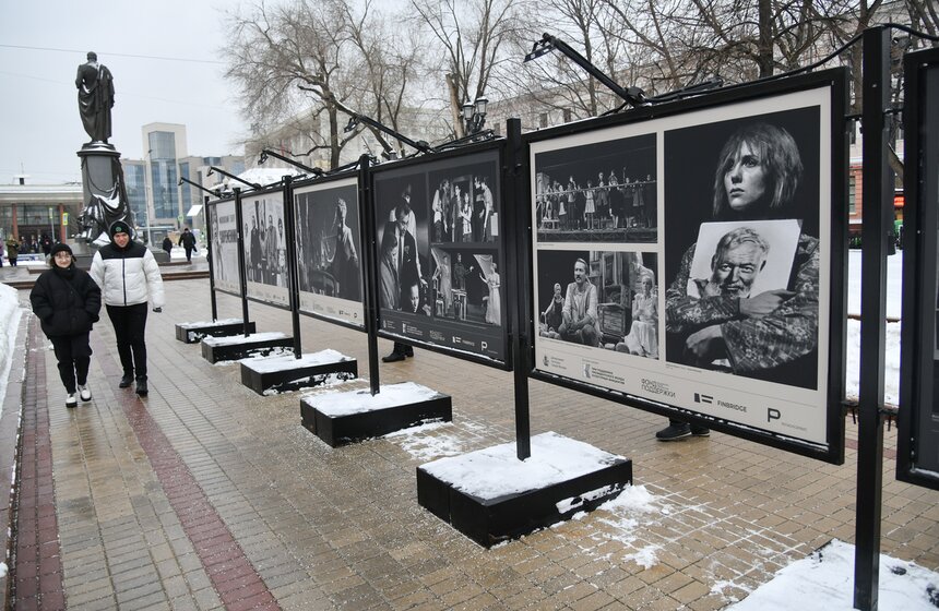 Фотовыставка в память о Галине Волчек открылась в столице 8 фото