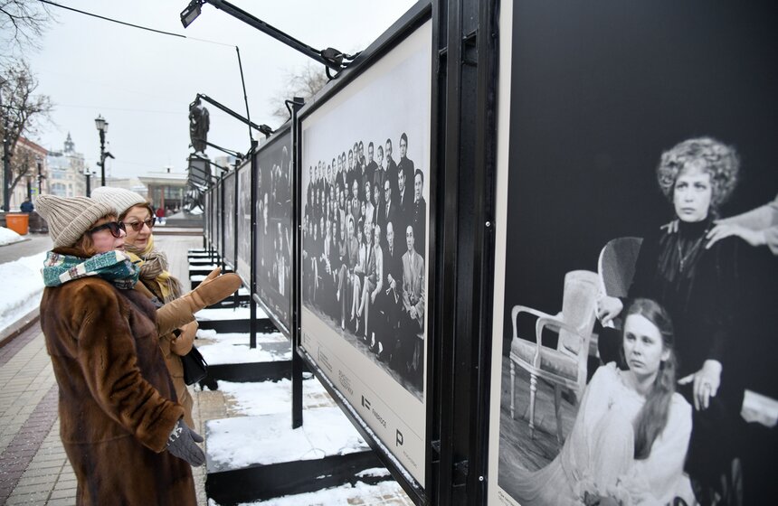 Фотовыставка в память о Галине Волчек открылась в столице 2 фото