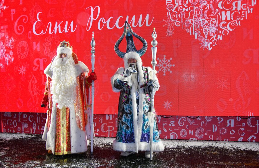 Елки 89 регионов России зажглись на ВДНХ 3 фото