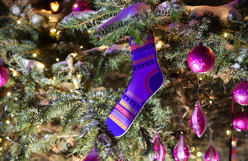 Елки 89 регионов России зажглись на ВДНХ 11 фото