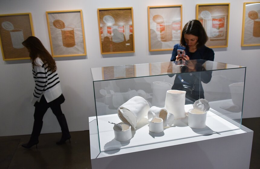 Выставка "Тинькофф Город: Энди Уорхол и русское искусство" открылась в столице 14 фото