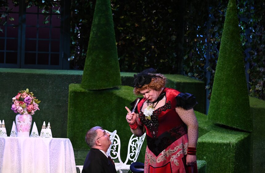 Премьера спектакля "Тетка Чарлея" состоялась в Театре на Трубной 28 фото