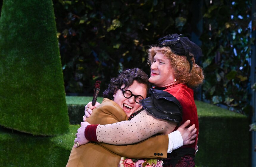 Премьера спектакля "Тетка Чарлея" состоялась в Театре на Трубной 20 фото