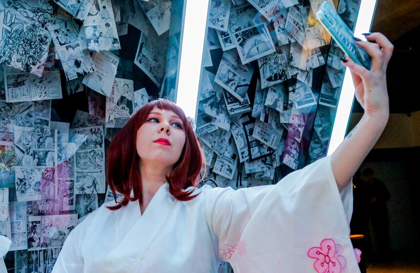 Более 200 экспонатов представили на выставке "Искусство МАНГА" в Москве 12 фото