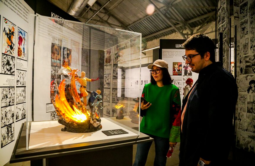 Более 200 экспонатов представили на выставке "Искусство МАНГА" в Москве 19 фото